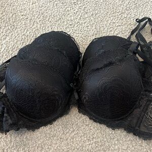 Three push up bras size 36C in great condition